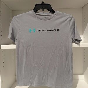 Under Armour Light Gray Short Sleeve Tee